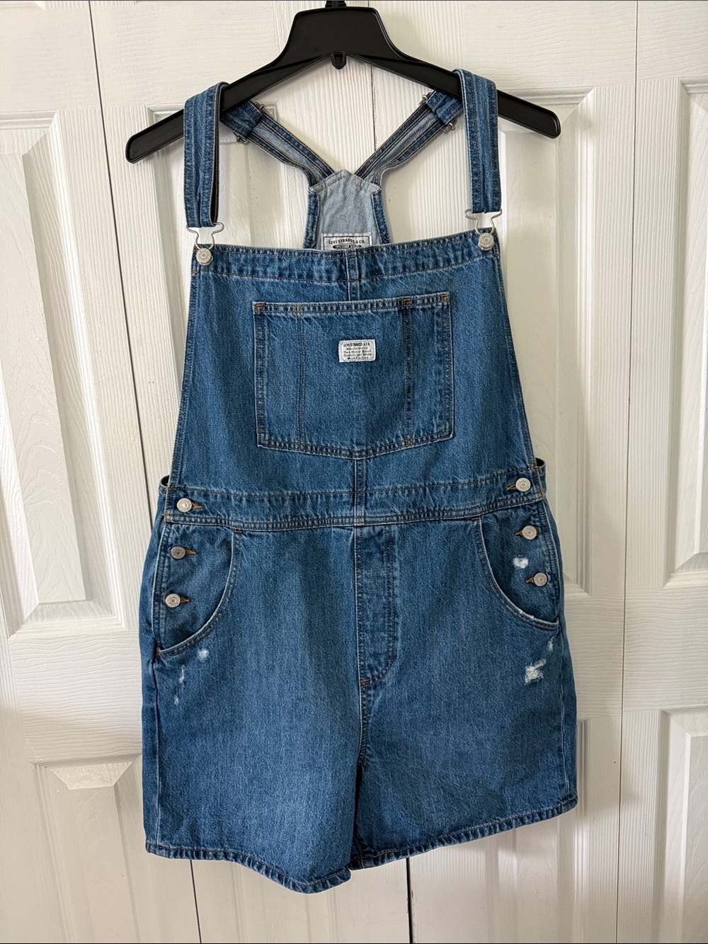 Levi’s Utility Lightweight Shortalls Sz XL